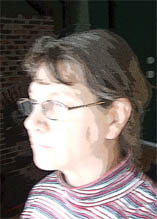 Looking into the light of day.