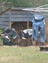Maggie's Overalls Hanging Out To Dry