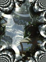 View of cabin fever experience.