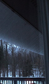 Ice Awning Just Before the Crash